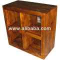 Cube design sheesham wood rack